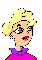 Dessin animé d'une jolie jeune femme étonnée. Commentaire Tobacostop : Du point de vue médical, les fumeuses pleines de charme ont les cœurs des fées...