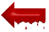 Dessin animé d'une flèche rouge d'où s'écoule du sang. Commentaire Tobacostop : Dans les hôpitaux, la cigarette occasionne des frais sans gain...